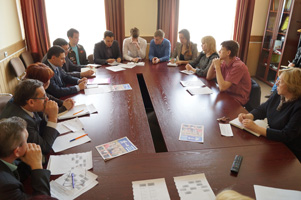 Состоялась встреча студенческого актива с администрацией НГАСУ (Сибстрин)