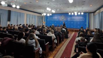 Представители НГАСУ (Сибстрин) провели профориентационную работу с абитуриентами Республики Казахстан