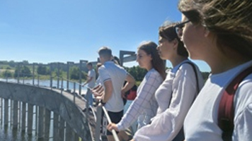 Студенты кафедры ГТСБЭ посетили с обзорной экскурсией гидроузел на реке Тула