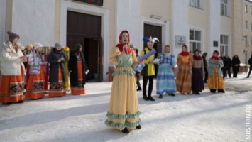 Масленица в Сибстрине: игры, хоровод и блины