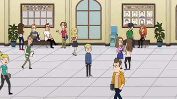 Мой первый день в университете