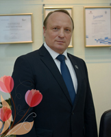 Поздравление ректора НГАСУ (Сибстрин) Юрия Сколубовича с праздником 8 марта