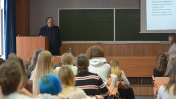 Главный архитектор Новосибирска прочитал студентам Сибстрина лекцию о сохранении и развитии объектов архитектурного наследия