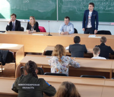 Отделом маркетинга НГАСУ (Сибстрин) организована встреча активистов нашего университета с представителями молодежной политики НСО