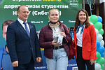 АСОНО подарила ценные призы студентам Сибстрина
