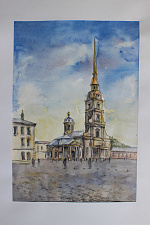 Акварельно-графическая практика в г. Санкт-Петербург