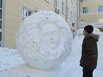 Cнежные скульптуры