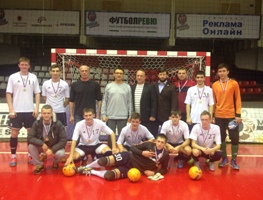 НГАСУ (Сибстрин) впервые стал чемпионом по мини-футболу среди вузов Новосибирска