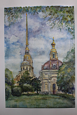 Акварельно-графическая практика в г. Санкт-Петербург