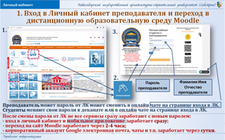 Инструкция по записи лекций в дистанционной образовательной среде для преподавателей