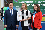 АСОНО подарила ценные призы студентам Сибстрина