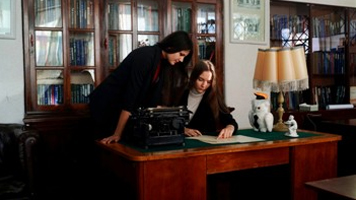 В библиотеке НГАСУ (Сибстрин) организовали фотозону «Исторический уголок»