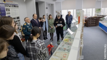 В музее НГАСУ (Сибстрин) открылась экспозиция, посвященная ликвидации аварии на Чернобыльской АЭС