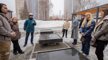 Будущие строители посетили стройплощадку жилого комплекса «WillArt» от застройщика «Юнити»