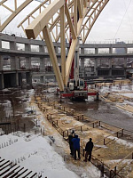 Студенты строительного факультета смогли побывали на уникальной стройке 