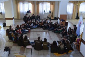 В Сибстрине исполнили лучшие песни студенческих отрядов