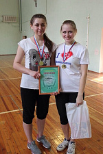 Представительницы наших студотрядов – лучшие в бадминтоне