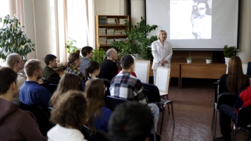 В НГАСУ (Сибстрин) состоялась встреча студентов с врачом-участником СВО