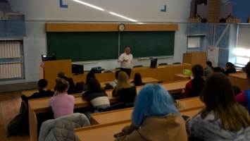 Состоялась встреча эксперта со студентами на тему скрытых угроз в современном обществе