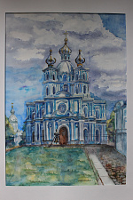 Акварельно-графическая практика в г. Санкт-Петербург