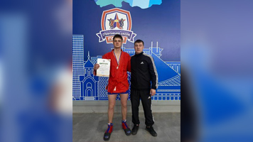 Представитель Сибстрина – бронзовый призер турнира по самбо 46-й Универсиады вузов Новосибирской области