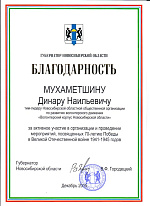 Волонтеры Сибстрина награждены за активное участие в мероприятиях
