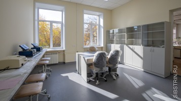 Строительной компанией «Проспект» выполнен ремонт и оснащение лаборатории кафедры Физики и химии