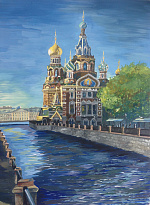 Акварельно-графическая практика в г. Санкт-Петербург