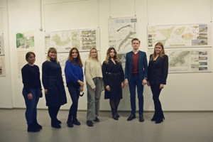 В Новосибирске открылась выставка проектов благоустройства общественных рекреационных зон города, выполненных студентами НГАСУ (Сибстрин)