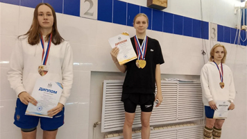 Студентка НГАСУ (Сибстрин) – призер соревнований по плаванию 49-ой Универсиады вузов Новосибирской области