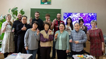 На кафедре Русского языка провели праздник Масленицы для иностранных студентов и слушателей