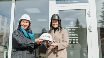 Студенты НГАСУ (Сибстрин) посетили ЖК «Нобель» – «дом высоких достижений»