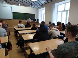 На инженерно-экологическом факультете прошла встреча студентов с представителем Федеральной службы по надзору в сфере природопользования