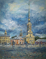 Акварельно-графическая практика в г. Санкт-Петербург