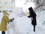 Cнежные скульптуры
