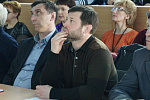 Встреча ректора Ю.Л. Сколубовича с коллективом преподавателей и сотрудников университета