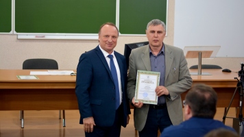 За добросовестный труд и в связи с 93-летием университета награждены сотрудники и студенты НГАСУ (Сибстрин)