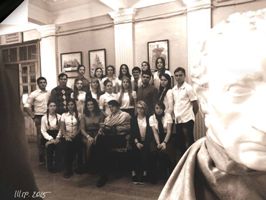 Определено лучшее селфи среди групп первого курса (фотоотчет)