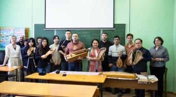 В гостях НГАСУ (Сибстрин) – «Гусельный двор»