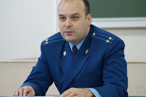 Сотрудник прокуратуры провел лекцию на антикоррупционную тематику для студентов Сибстрина