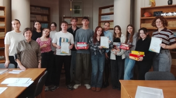 Студенты приняли участие в квест-игре «Единство народов – сила России» в рамках Года единства народов России