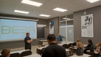 Специалисты «ВЕЗА» обучили студентов работе с программным обеспечением компании