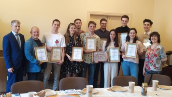 В Сибстрине поздравили призеров международных и всероссийских олимпиад по направлению «Строительство»
