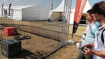 Команда НГАСУ (Сибстрин) приняла участие в cоревнованиях дронов