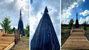 Команда студентов 2-го и 3-го курсов ИАГ НГАСУ (Сибстрин) впервые приняла участие в летней Древолюции'24.