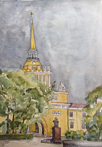 Акварельно-графическая практика в г. Санкт-Петербург