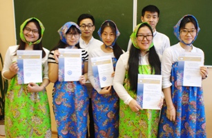 Команда иностранных студентов  НГАСУ (Сибстрин) получила Диплом Второй степени на Межвузовском фестивале