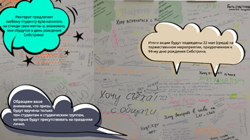 В свой день рождения Сибстрин снова исполняет мечты студентов!