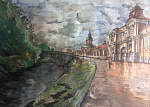 Акварельно-графическая практика в г. Санкт-Петербург