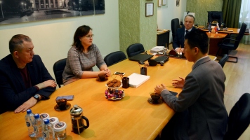 НГАСУ (Сибстрин) посетил директор Пекинской компании образовательных технологий